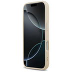 Karl Lagerfeld MagSafe dėklas iPhone 17 Pro Max – smėlinis -- iPhone 17 Pro Max