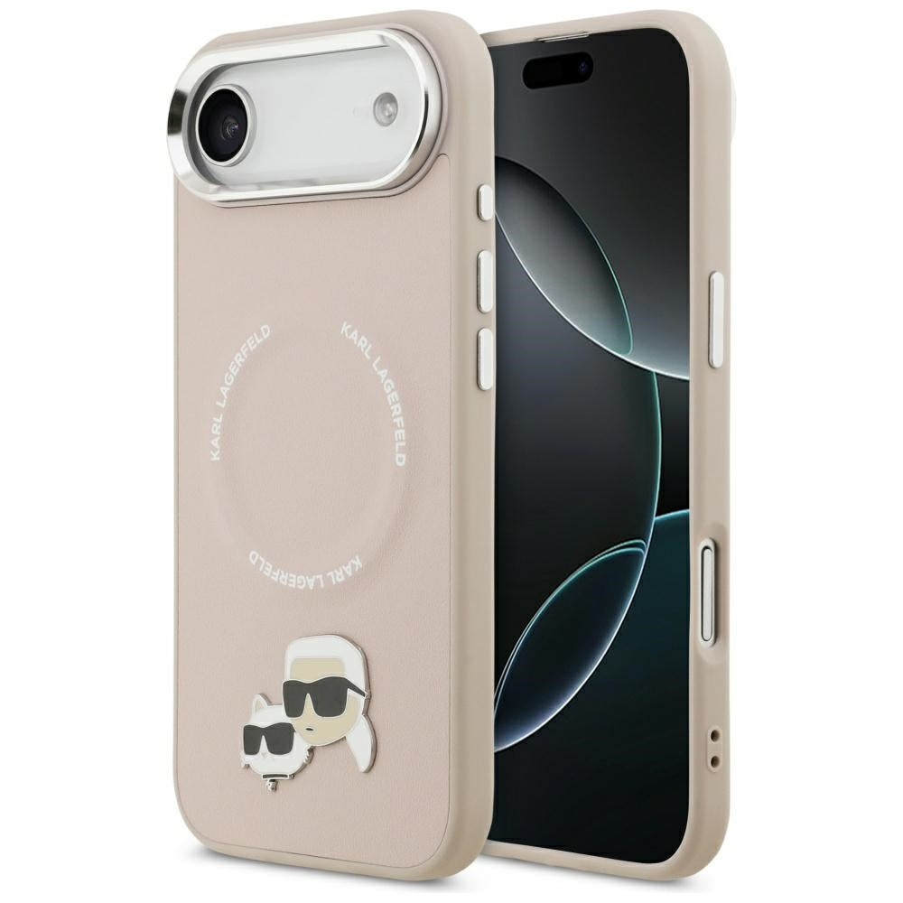 Karl Lagerfeld Karl ir Choupette Pins MagSafe Case iPhone Air Pink -- Cell phone cases and covers