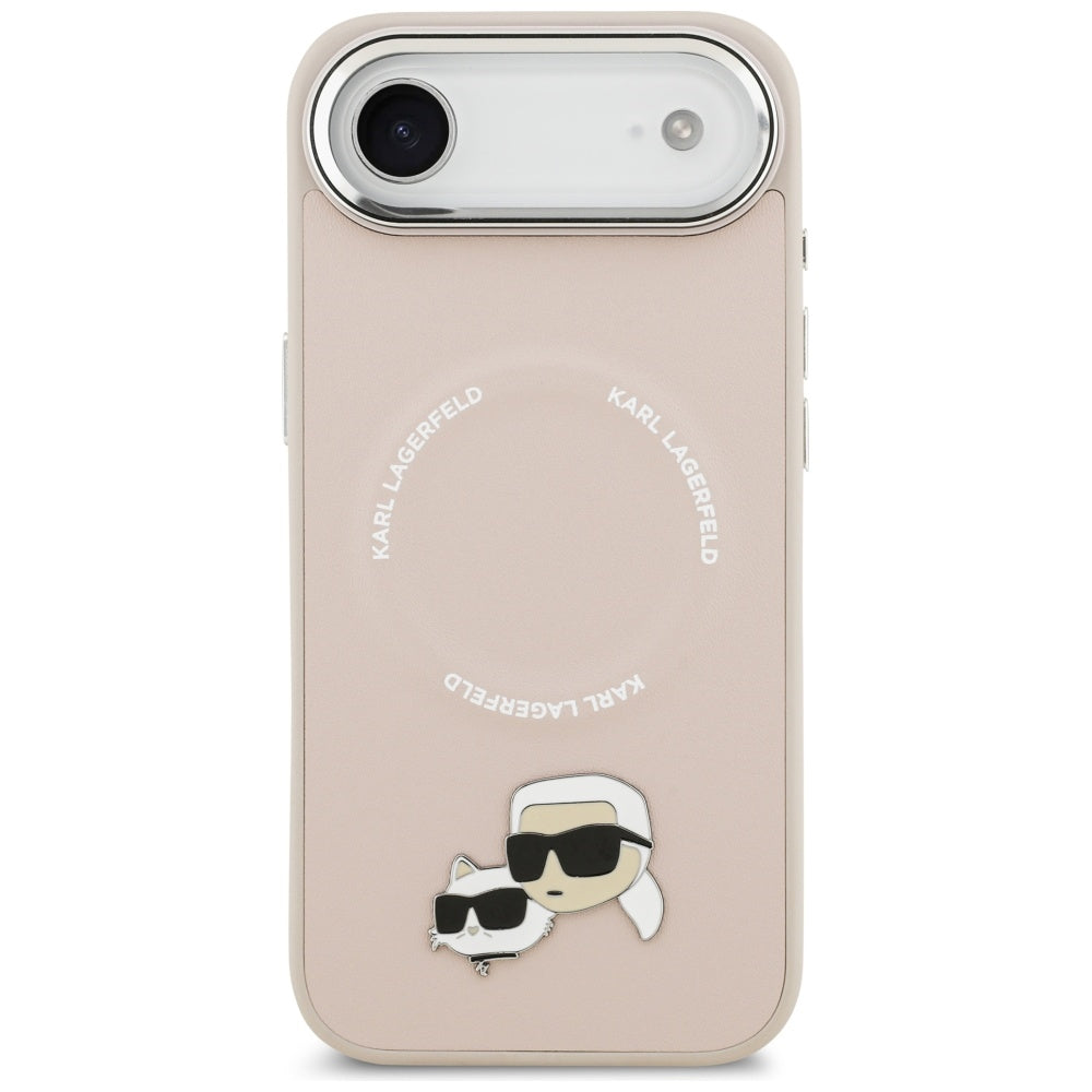 Karl Lagerfeld Karl ir Choupette Pins MagSafe Case iPhone Air Pink -- Cell phone cases and covers
