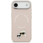 Karl Lagerfeld Karl ir Choupette Pins MagSafe Case iPhone Air Pink -- Cell phone cases and covers