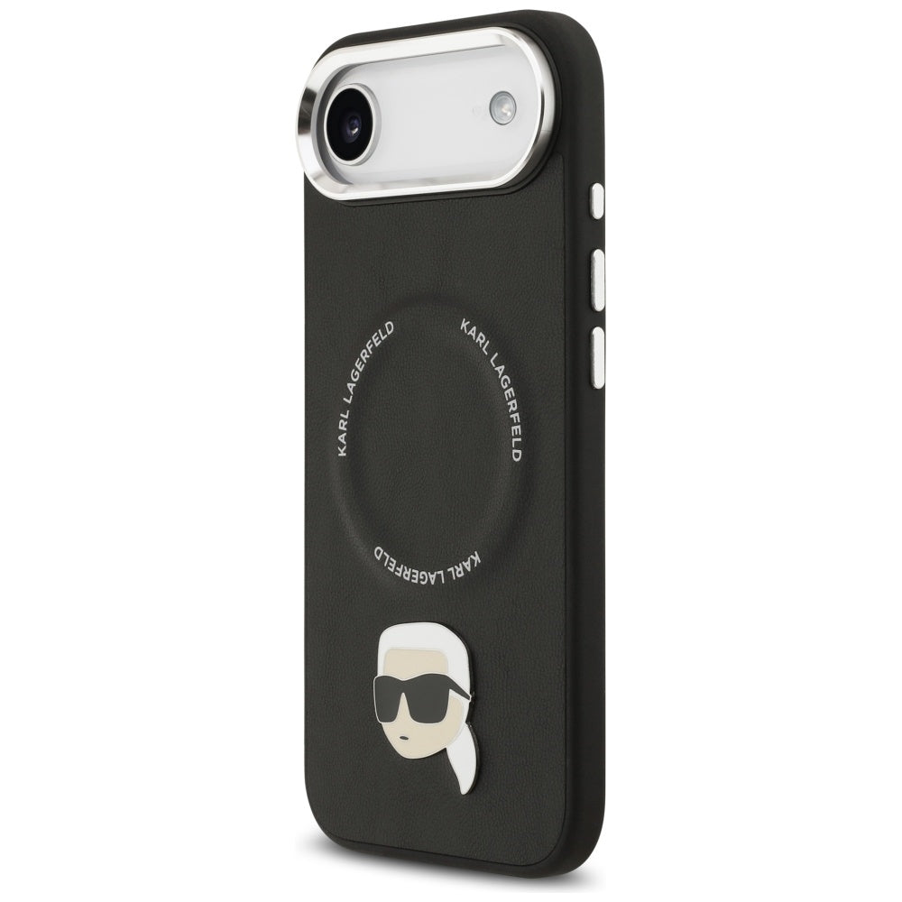 Karl Lagerfeld MagSafe dėklas iPhone Air – juodas