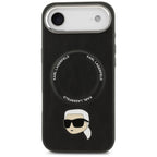 Karl Lagerfeld MagSafe dėklas iPhone Air – juodas