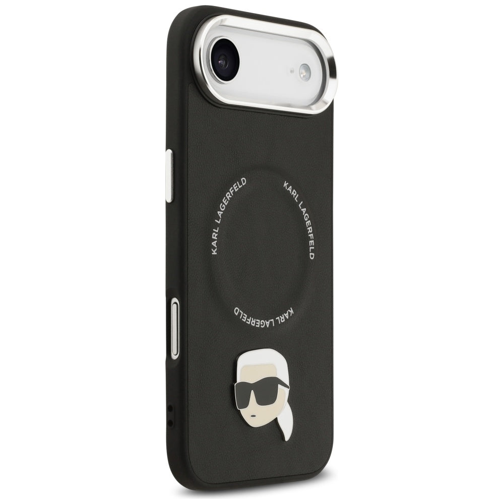 Karl Lagerfeld MagSafe dėklas iPhone Air – juodas