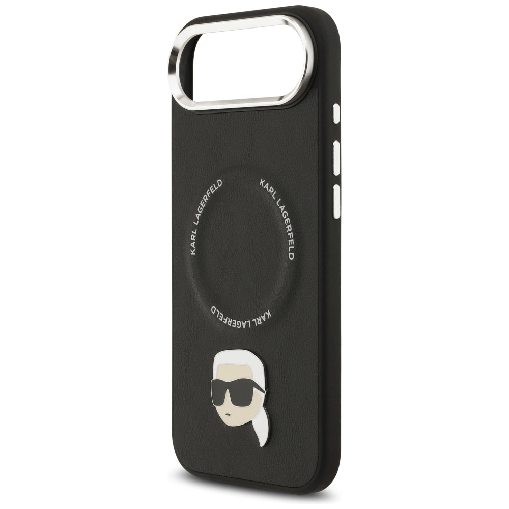 Karl Lagerfeld MagSafe dėklas iPhone Air – juodas