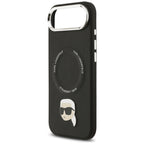 Karl Lagerfeld MagSafe dėklas iPhone Air – juodas