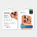 AmazingThing AR Sapphire kameros stiklas iPhone 17 Pro – oranžinis