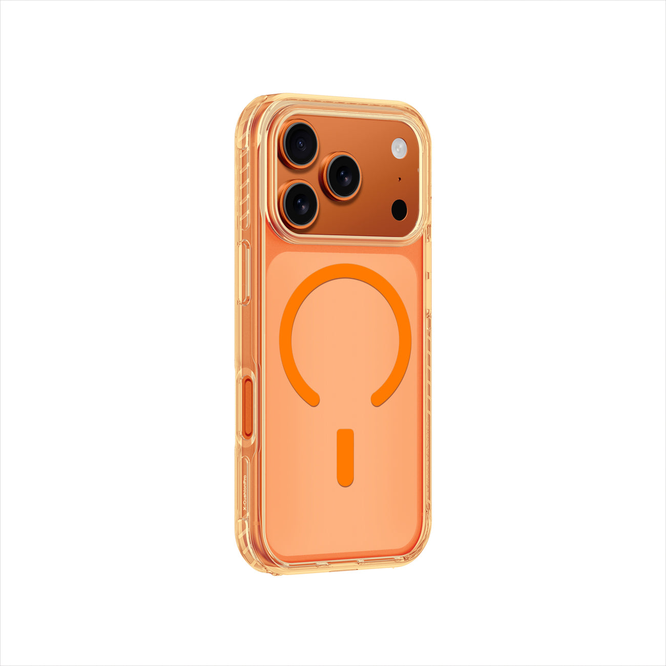 AmazingThing Titan Pro MagSafe dėklas iPhone 17 Pro – oranžinis