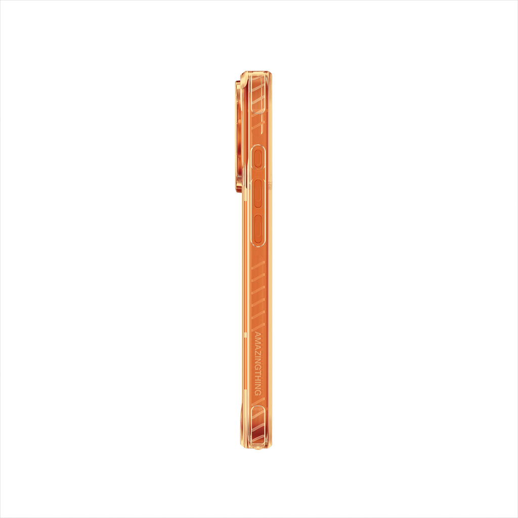AmazingThing Titan Pro MagSafe dėklas iPhone 17 Pro – oranžinis