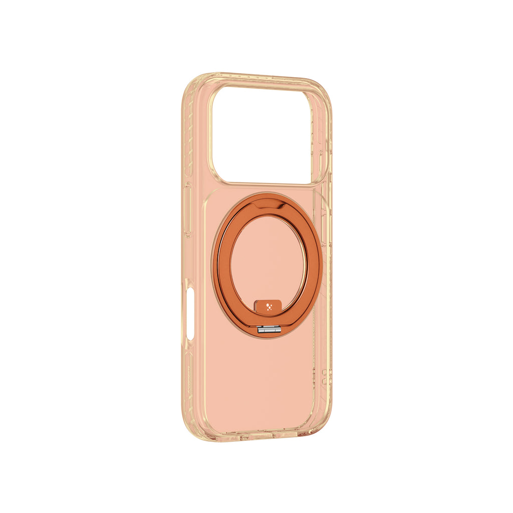 AmazingThing Titan Pro Spin MagSafe dėklas iPhone 17 Pro – oranžinis