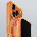 AmazingThing Titan Pro Spin dėklas iPhone 17 Pro Max suderinamasis su MagSafe - oranžinis -- iPhone 17 Pro Max