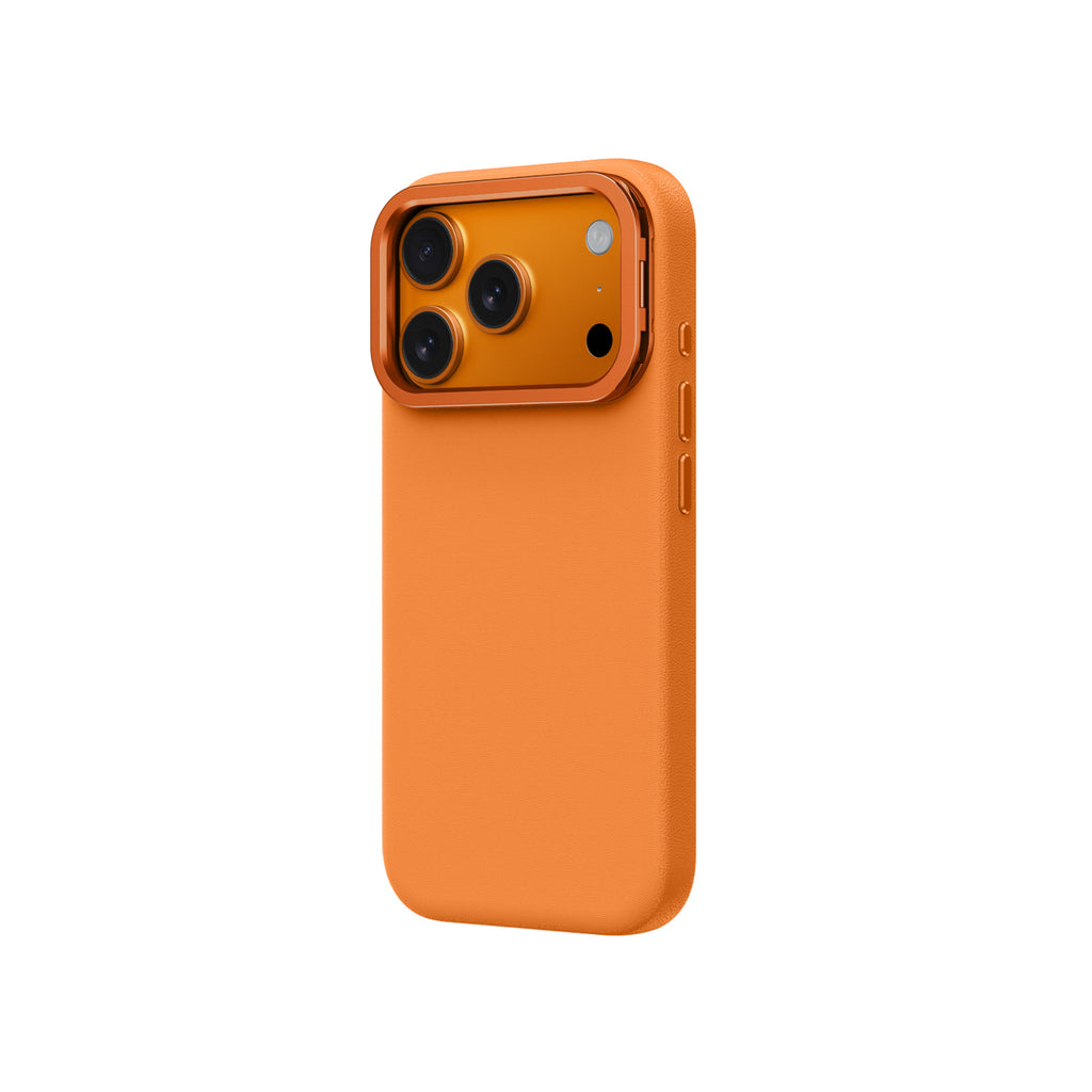 AmazingThing Glamour dėklas iPhone 17 Pro – oranžinis