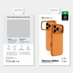 AmazingThing Glamour dėklas iPhone 17 Pro – oranžinis