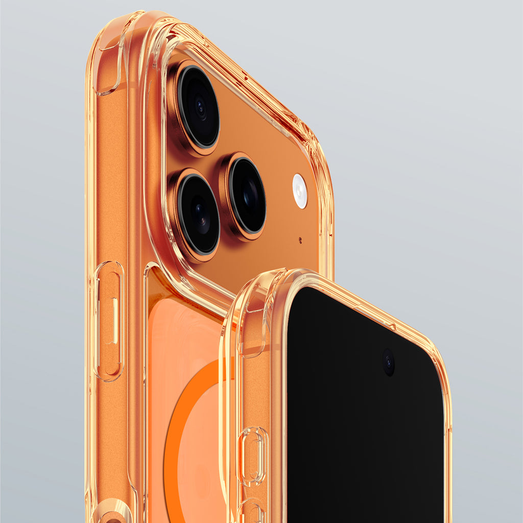 AmazingThing Minimal Mag Case iPhone 17 Pro Max Compatible with MagSafe - oranžinė -- Cell phone cases and covers