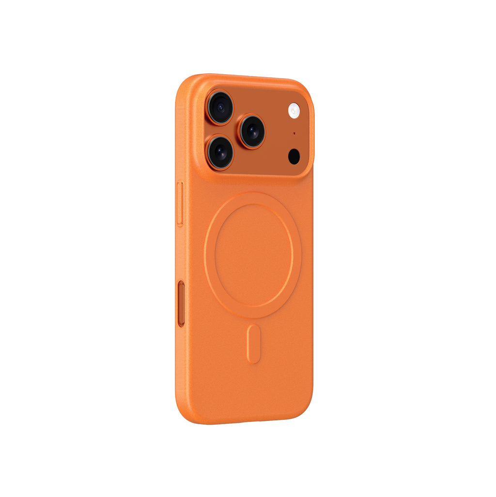 AmazingThing Minimal Air Case dėklas iPhone 17 Pro Max, suderinamas su MagSafe - oranžinė -- iPhone 17 Pro Max