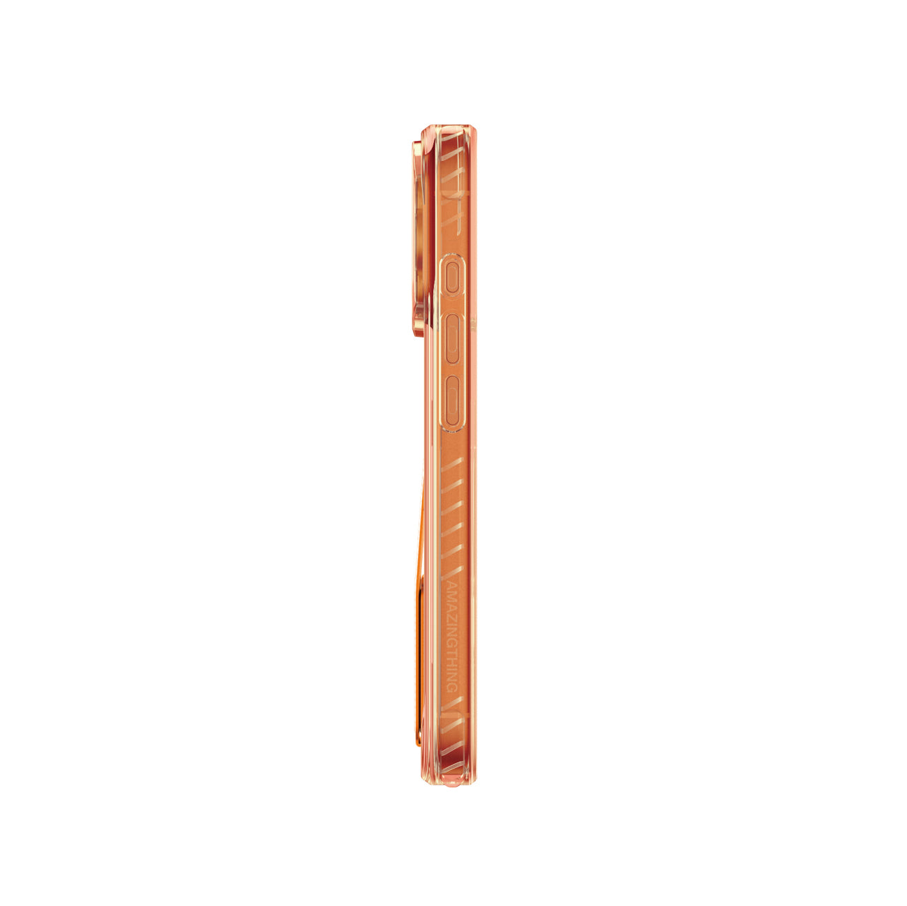 AmazingThing Titan Pro Holder dėklas, skirtas iPhone 17 Pro suderinamas su MagSafe - oranžinė