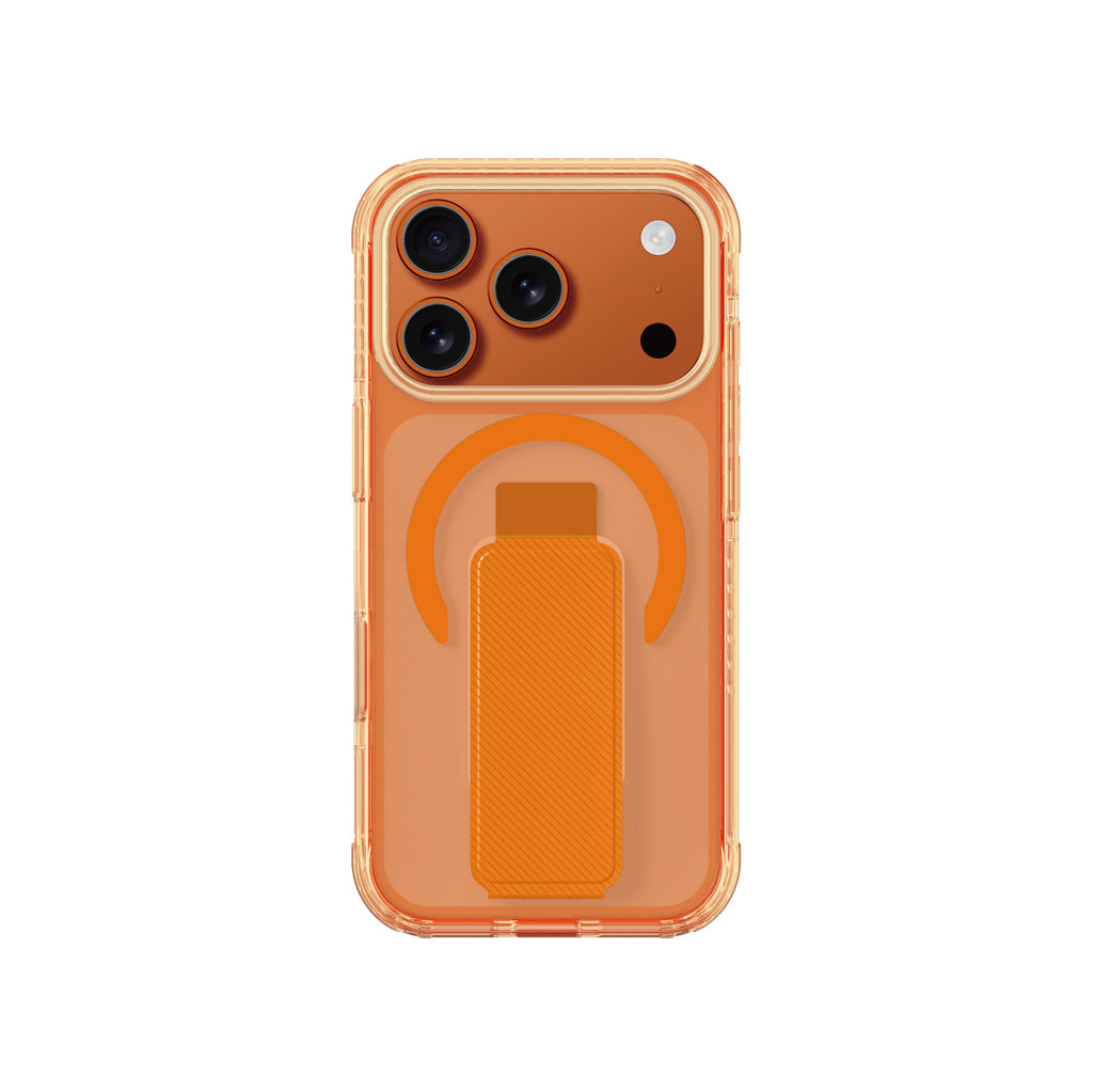 AmazingThing Titan Pro MagSafe dėklas iPhone 17 Pro Max – oranžinis