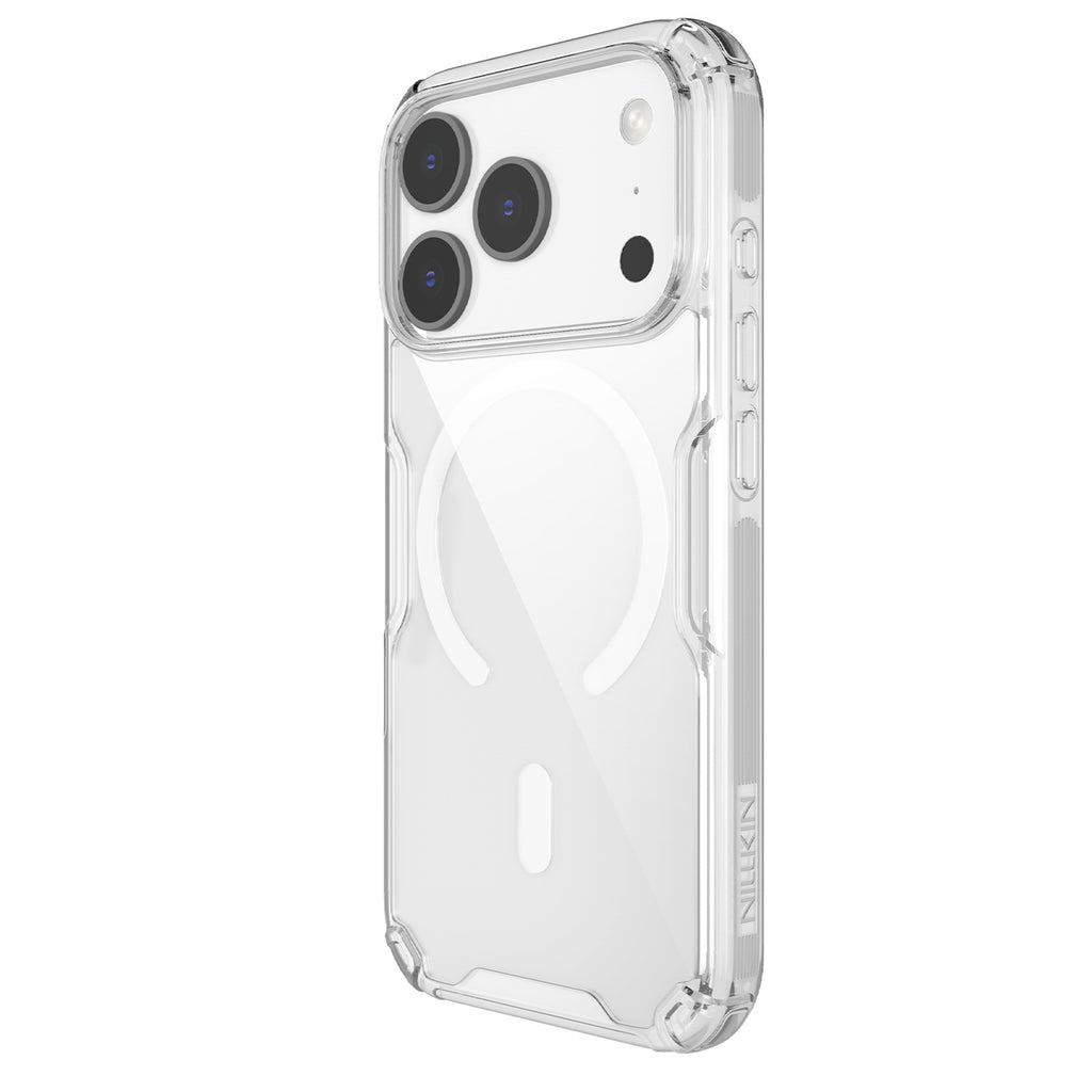 Nillkin Nature TPU Pro MagSafe dėklas iPhone 17 Pro – baltas