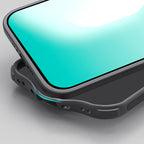 Nillkin MagSafe dėklas iPhone 17 Air – skaidriai juodas