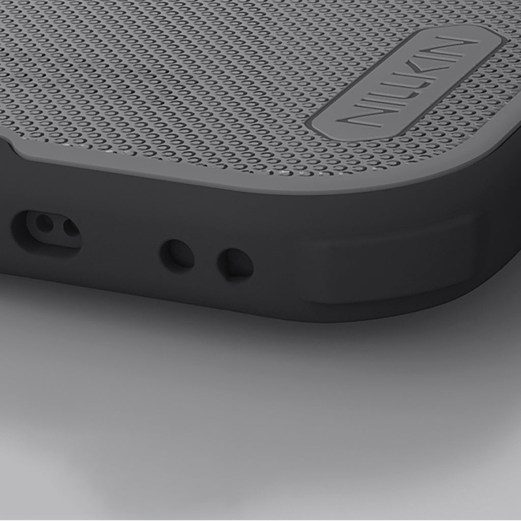 Nillkin MagSafe dėklas iPhone 17 Air – skaidriai juodas