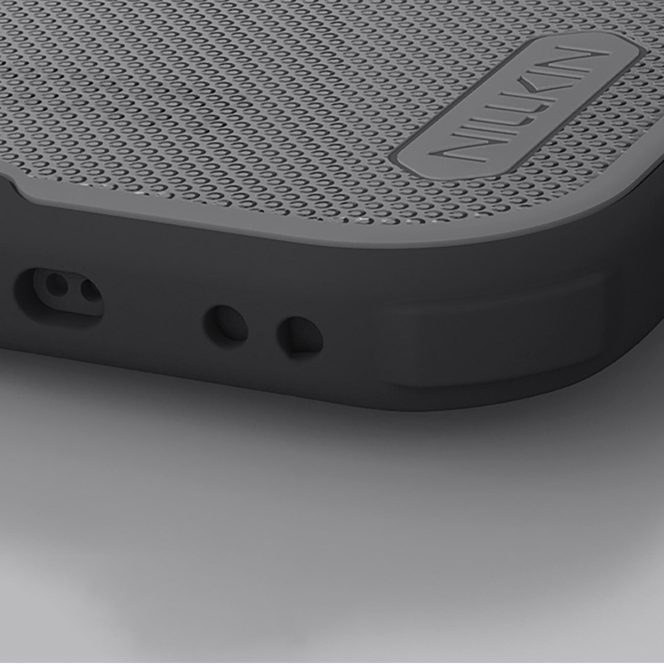 Nillkin MagSafe dėklas iPhone 17 Air – skaidriai juodas