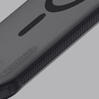 Nillkin MagSafe dėklas iPhone 17 Air – skaidriai juodas