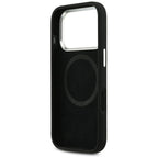 Mercedes Silicone Vintage Logo MagSafe dėklas iPhone 17 Pro - Juodas -- iPhone 17 Pro