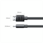 Ugreen HD175 8K HDMI laidas 5m - Juodas -- Video Cables