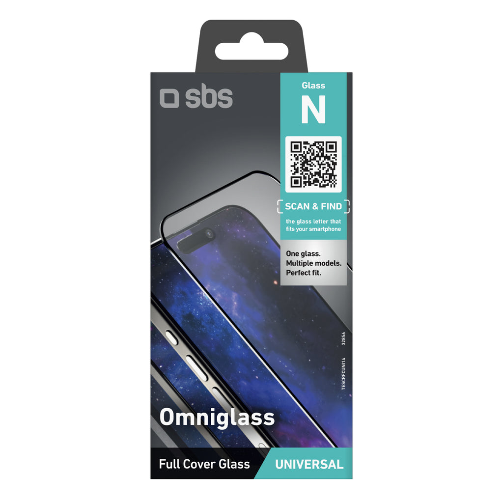 SBS Omniglass N universalus grūdintas stiklas -- Cell phone tempered glass