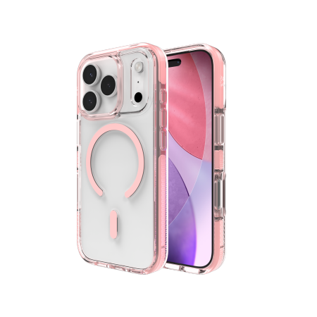 ZAGG Santa Cruz Snap MagSafe dėklas iPhone 17 Pro – rožinis Pirmasis paveikslėlis