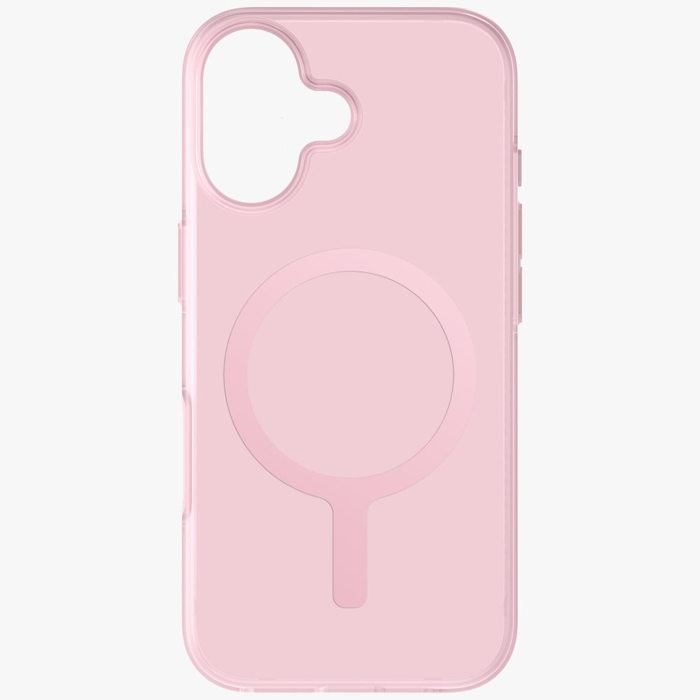 Uniq Clario MagClick įkrovimo dėklas iPhone 17 – rožinis
