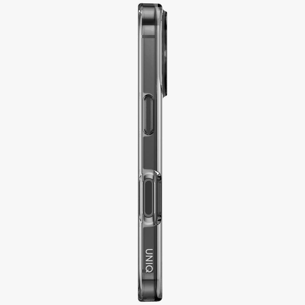 Uniq Clario MagClick dėklas iPhone 17 Pro – juodas