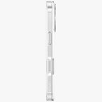 Uniq Clario MagClick dėklas iPhone 17 Pro – skaidrus