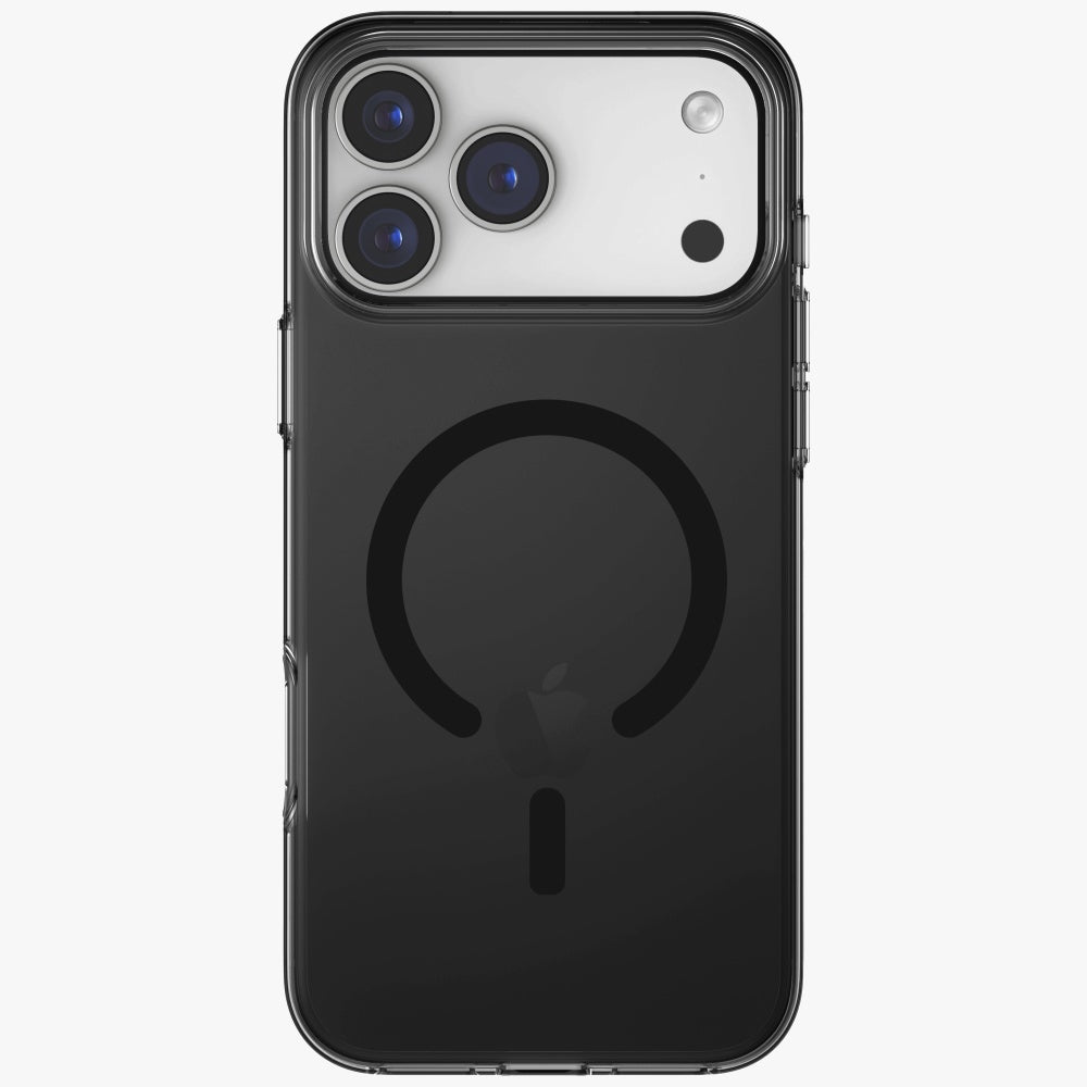 Uniq Clario MagClick dėklas iPhone 17 Pro Max – juodas