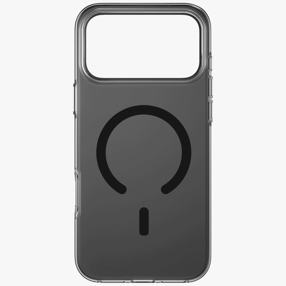Uniq Clario MagClick dėklas iPhone 17 Pro Max – juodas