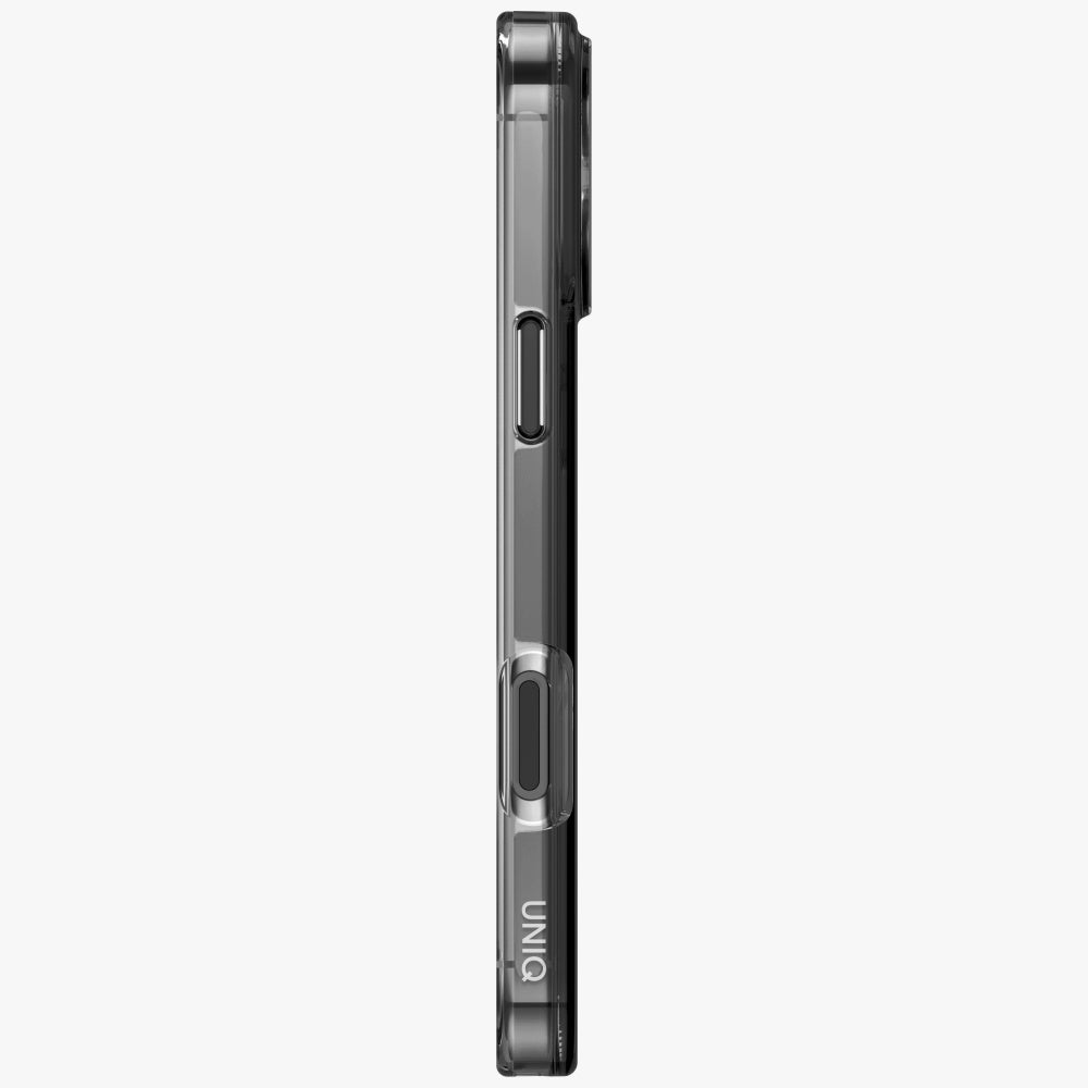 Uniq Clario MagClick dėklas iPhone 17 Pro Max – juodas