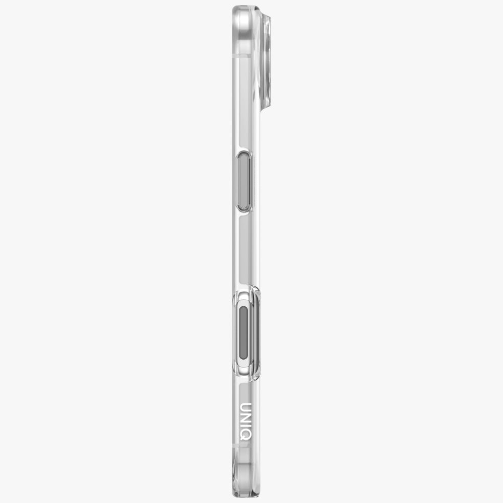 Uniq Clario MagClick dėklas iPhone Air – skaidrus