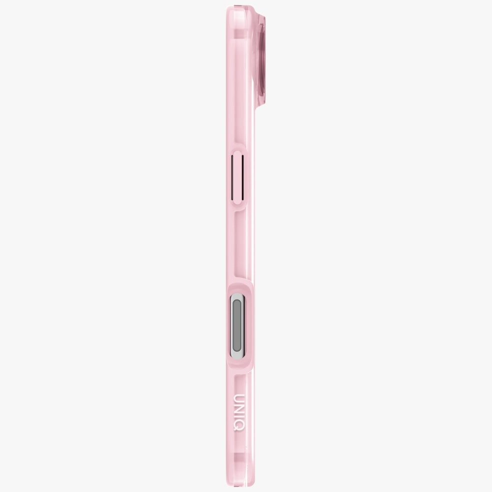 Uniq Clario MagClick dėklas iPhone Air – rožinis
