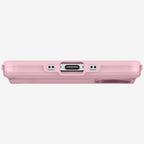 Uniq Clario MagClick dėklas iPhone Air – rožinis