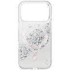 Uniq Coehl Crystelle MagSafe dėklas iPhone 17 Pro – sidabrinis