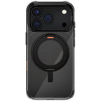 Uniq Swivix 360 pasukamos atramėlės dėklas iPhone 17 Pro - Juodas -- iPhone 17 Pro