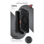 Uniq Swivix 360 pasukamos atramėlės dėklas iPhone 17 Pro - Juodas -- iPhone 17 Pro