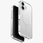 Uniq Clario MagClick dėklas iPhone 17 – skaidrus