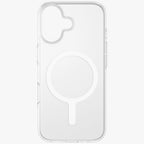 Uniq Clario MagClick dėklas iPhone 17 – skaidrus