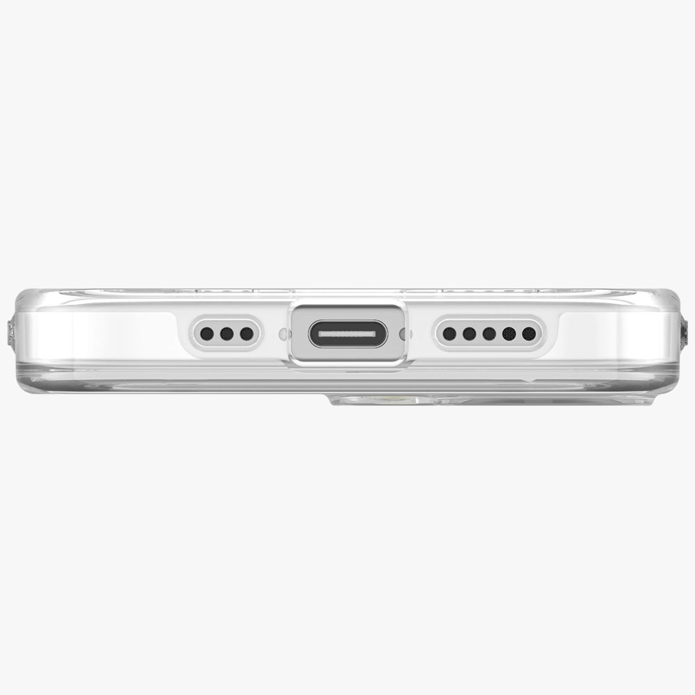 Uniq Clario MagClick dėklas iPhone 17 – skaidrus