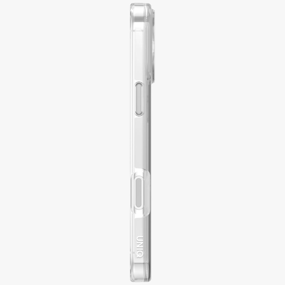 Uniq Clario Magclick įkrovimo dėklas, skirtas iPhone 17 Pro Max - Transparent