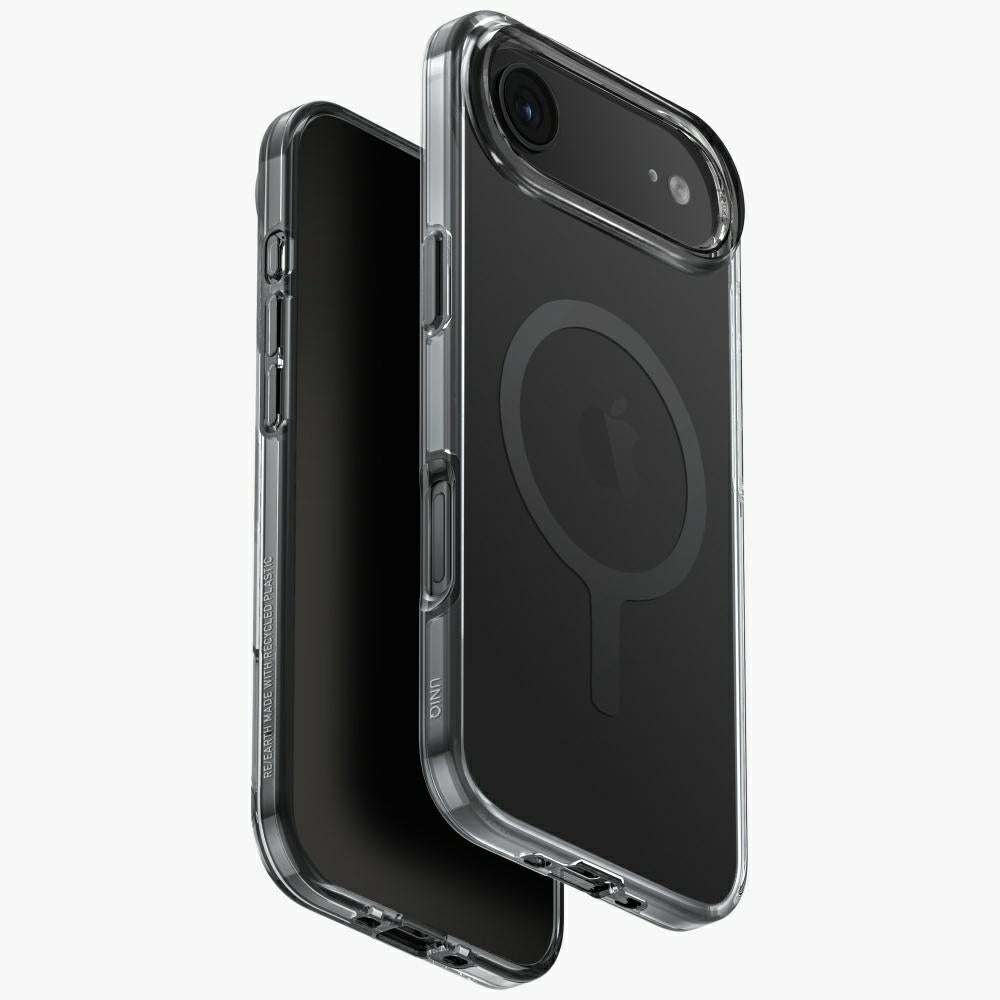 Uniq Clario MagClick dėklas iPhone Air – juodas