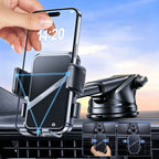 Telefono laikiklis automobiliui Wozinsky WUS-CF29 3-in-1 prietaisų skydeliui, priekiniam stiklui ir oro grotelėms -...