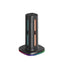 AmazingThing Thunder Pro PlayDock įkroviklis Nintendo Switch 2 valdikliams - juodas