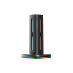 AmazingThing Thunder Pro PlayDock įkroviklis Nintendo Switch 2 valdikliams - juodas