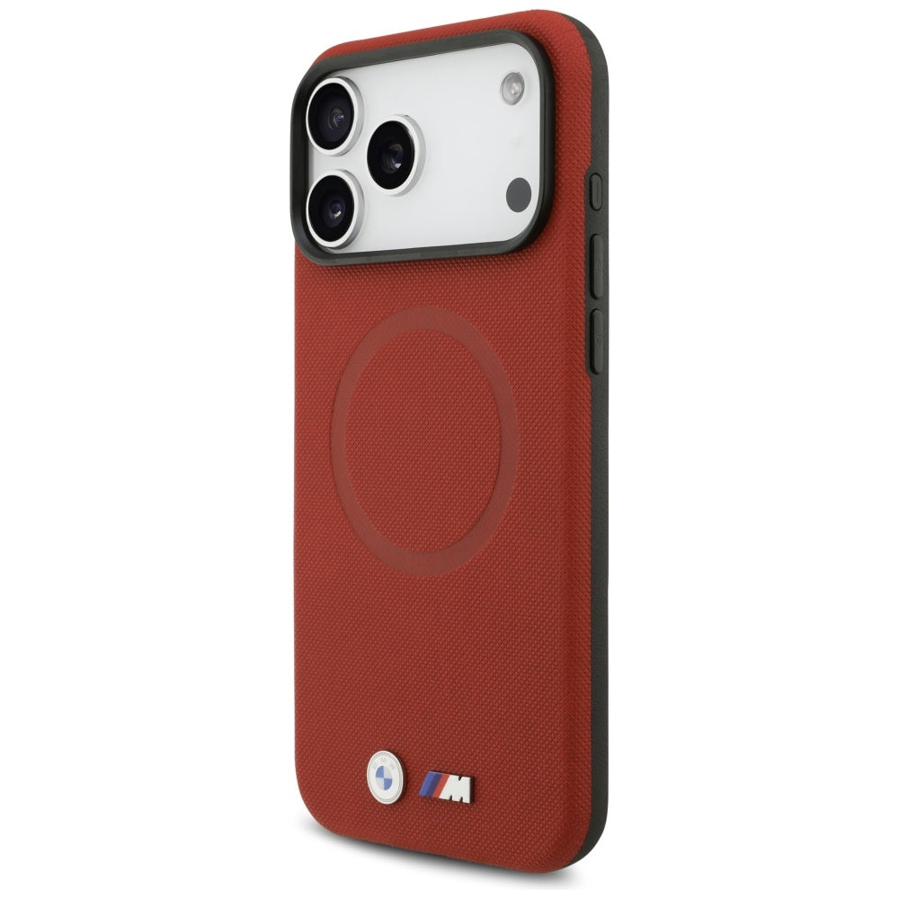 BMW MagSafe dėklas iPhone 17 Pro Max – raudonas
